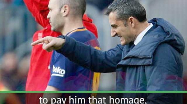 Andre Iniesta to leave Barca at season's end