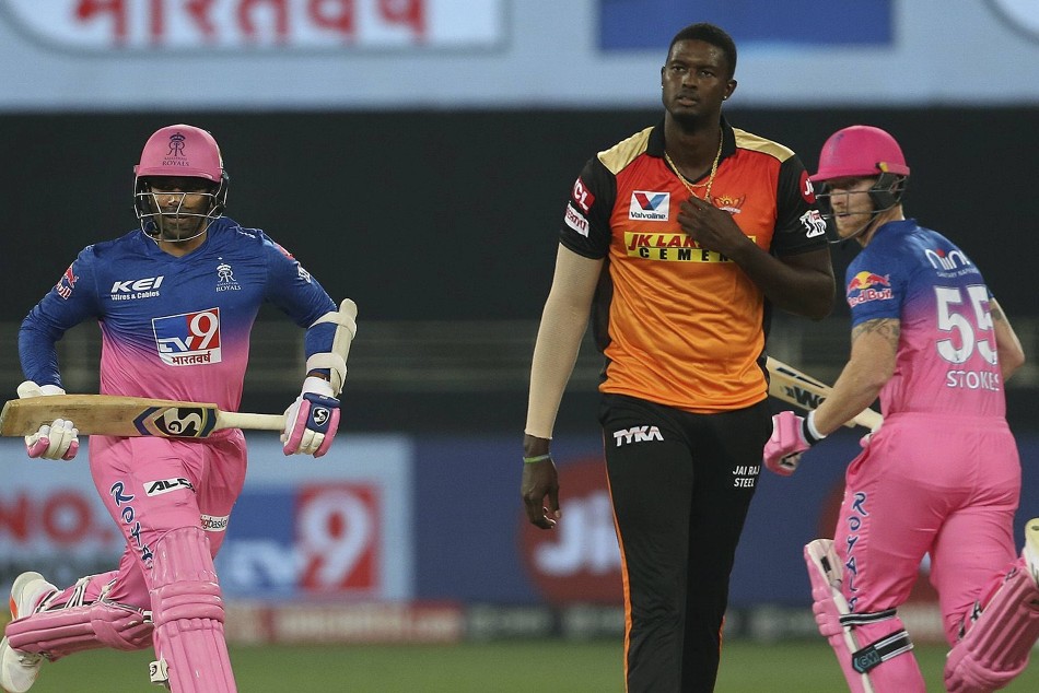 IPL 2020 RR vs SRH Match 40 Jason Holder picks up three to